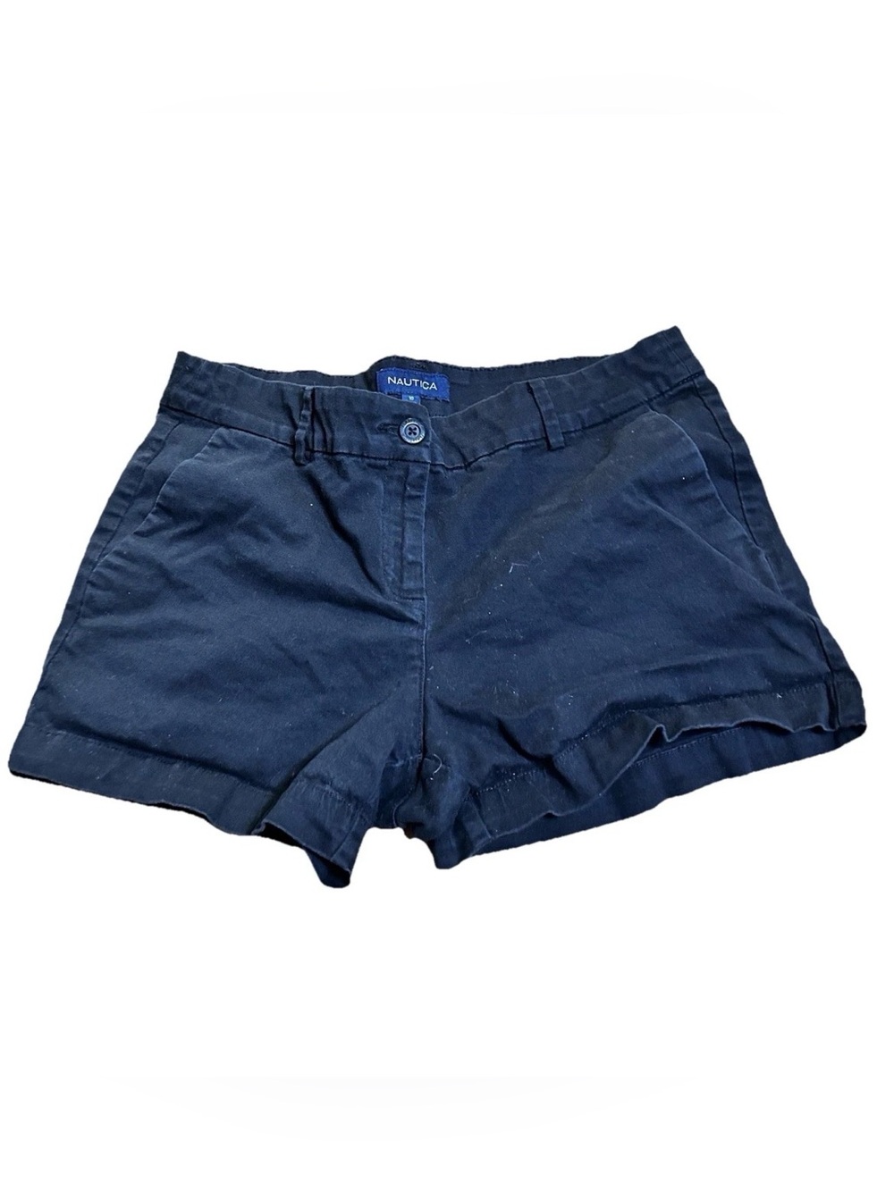 Nautica Women's High Waist Black Shorts